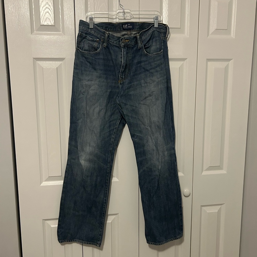 GAP Relaxed Fit Denim Jeans - Dark Blue